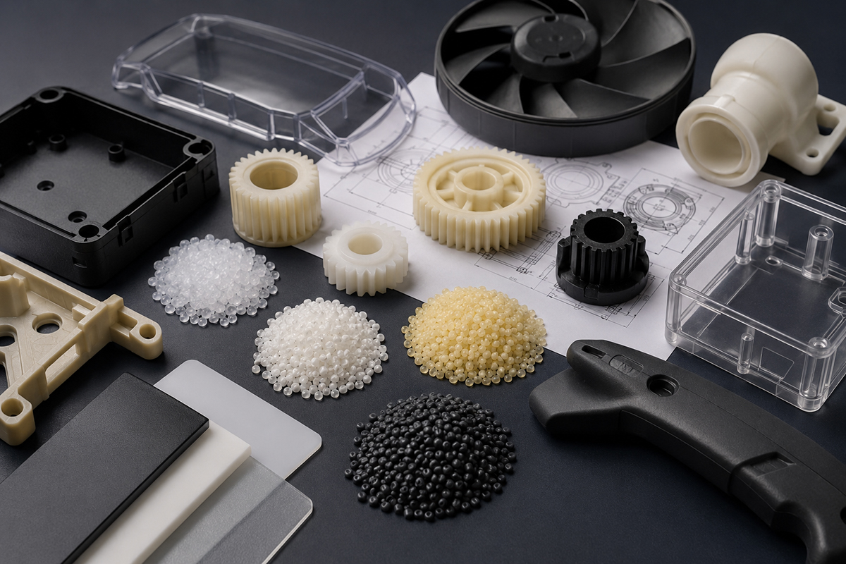 Guide to Types of Plastic Injection Moulding Materials