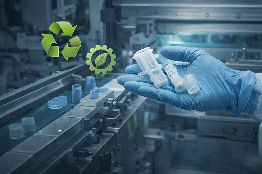 永續製造：精密塑料與矽膠零件如何降低浪費並提升效率